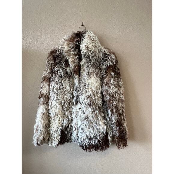 Overland Jackets & Blazers - Vintage Overland Sheepskin shearling fur coat size M